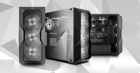 Obudowa niczym diament - tak Cooler Master wyobraża sobie model MasterBox TD500L