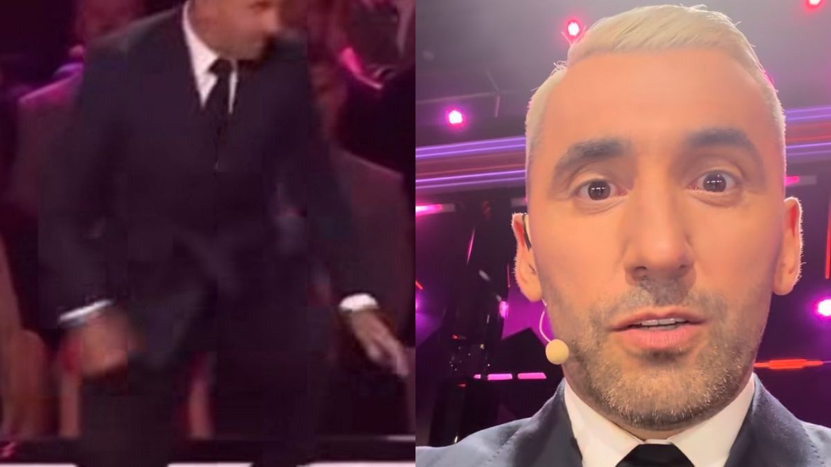 Rafał Maserak wskoczył na stół w "TzG"