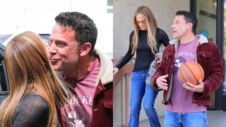 Jennifer Lopez i Ben Affleck wybrali się na mecz koszykówki