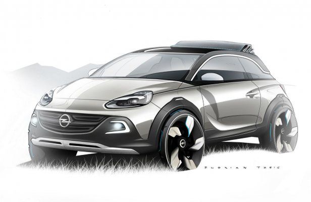 Opel Adam Rocks – mały crossover z otwieranym dachem [aktualizacja]