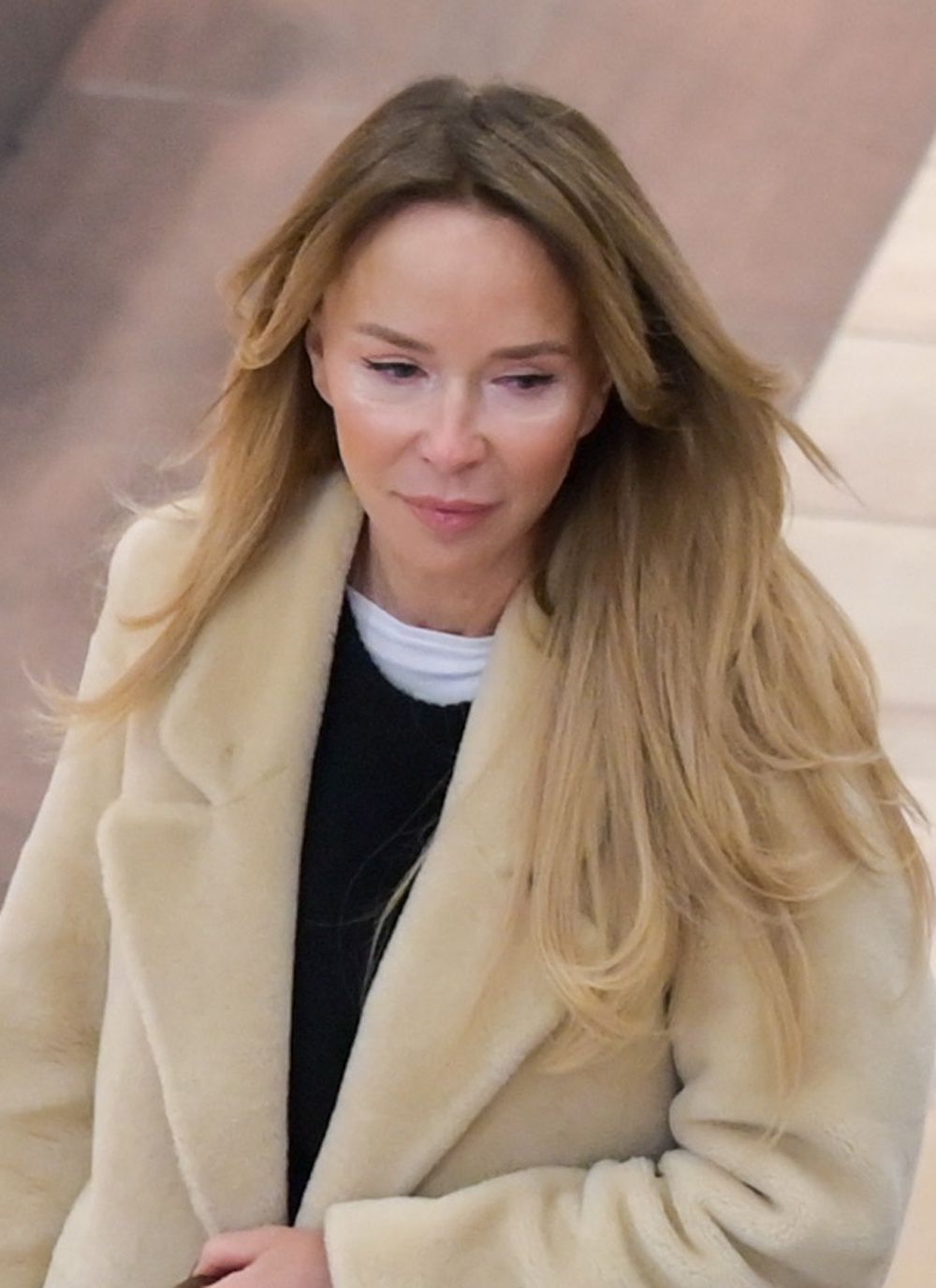 Joanna Przetakiewicz w centrum handlowym