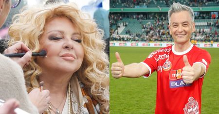 Pozująca przed wanną i w obcisłej sukni Magda Gessler zbiera komplementy: "ALE LASKA". Zdjęciem zachwycił się też Robert Biedroń