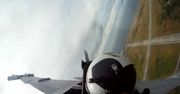 Kamera GoPro i F/A-18 Hornet. Świat z perspektywy kabiny samolotu
