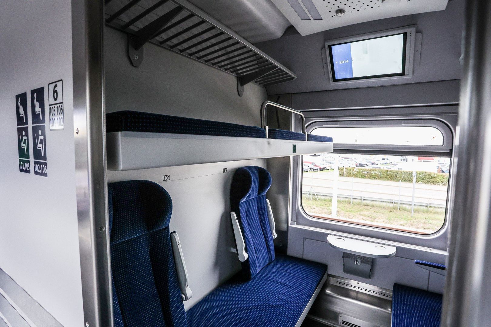 Takie wagony sypialne znajdziesz w pociągu Adriatic Express. 
