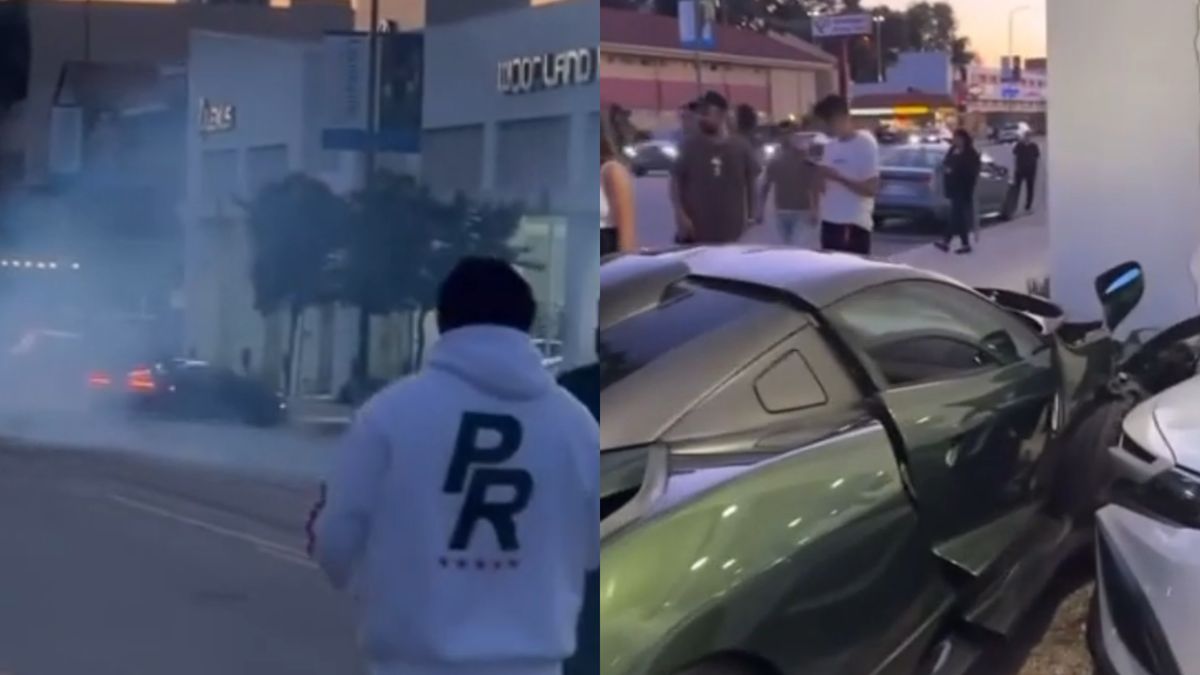 McLaren Senna rozbity w Los Angeles. Należał do biznesmena i youtubera