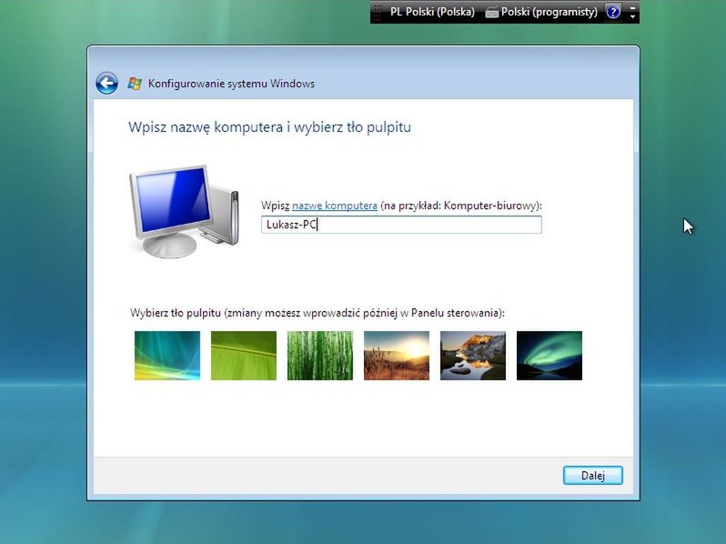 Instalacja Windows Vista krok po kroku 14