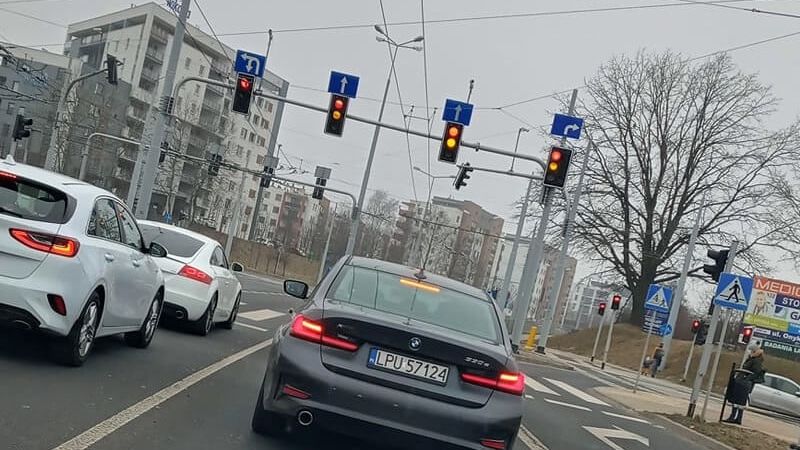 Policyjne BMW na ulicach Lublina | fot. Radosław Adamczyk, Kontrole Policji Lublin i okolice