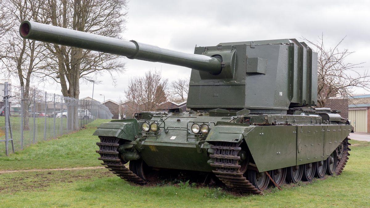FV4005 Stage II – najpotężniejszy niszczyciel czołgów, jaki ...