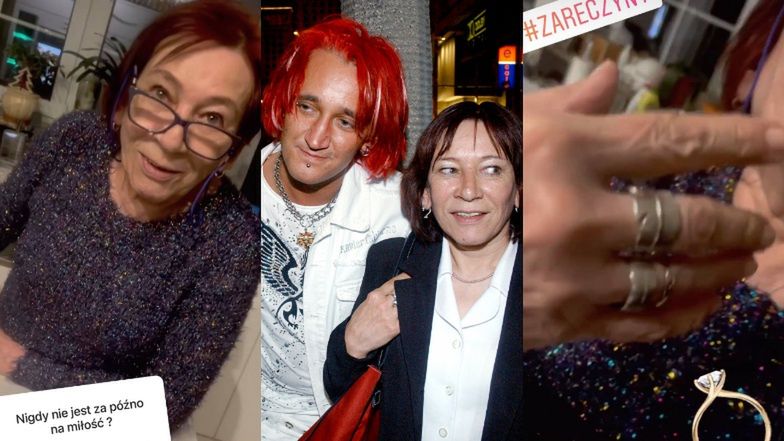 Mama Michała Wiśniewskiego zaręczyła się