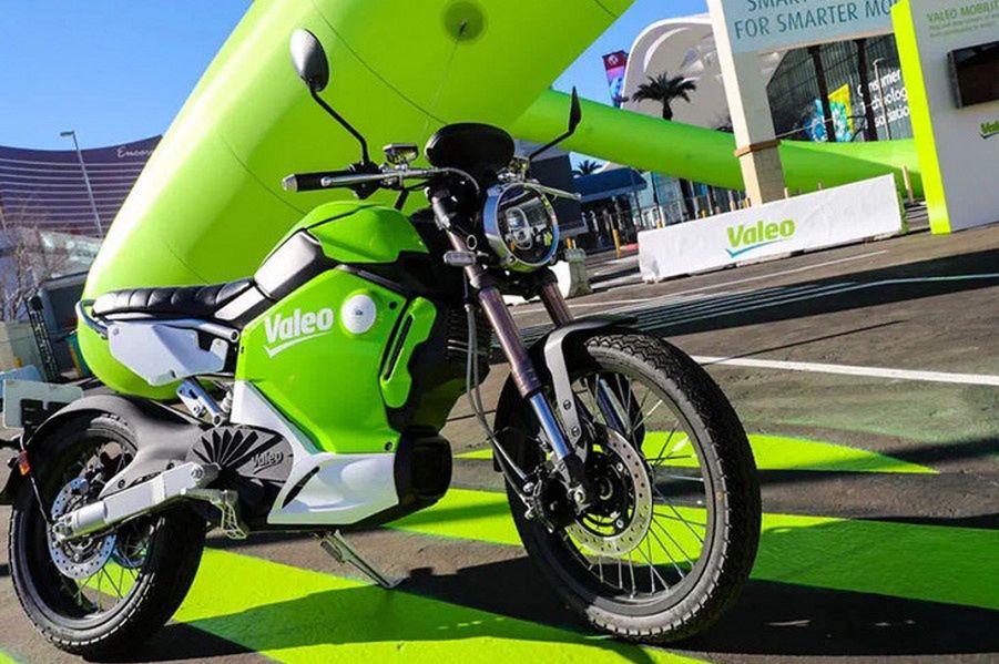 Valeo pokazało elektryczny motocykl