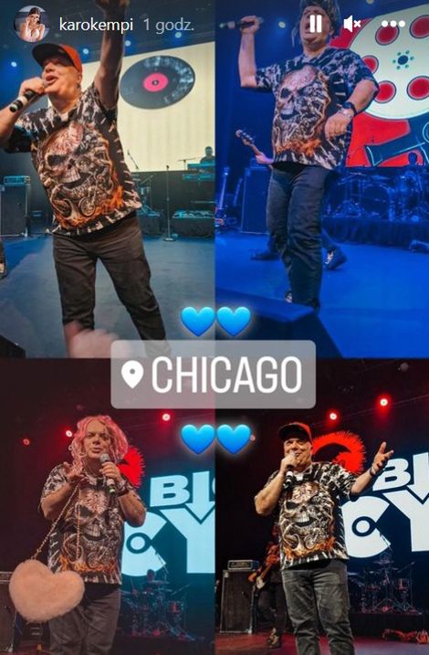 Kadry z koncertu Big Cyca