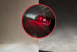 "Armagedon to mało". Utknęli w zaspie, relacjonują, co się działo