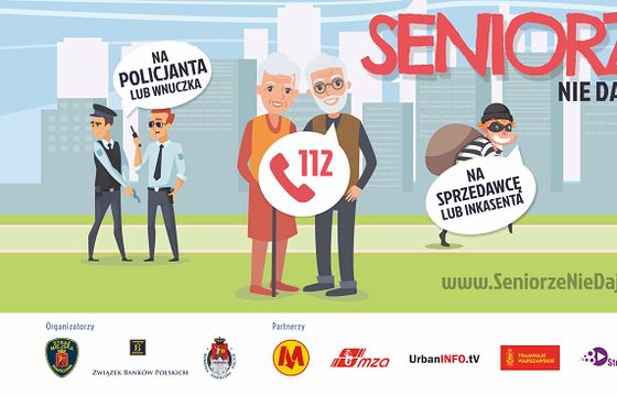 Policja, Straż Miejska i Związek Banków Polskich ze wspólną kampanią informacyjną dla seniorów