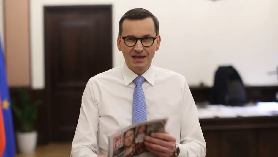 Morawiecki odpowiada Tuskowi. Nagrał nowy spot