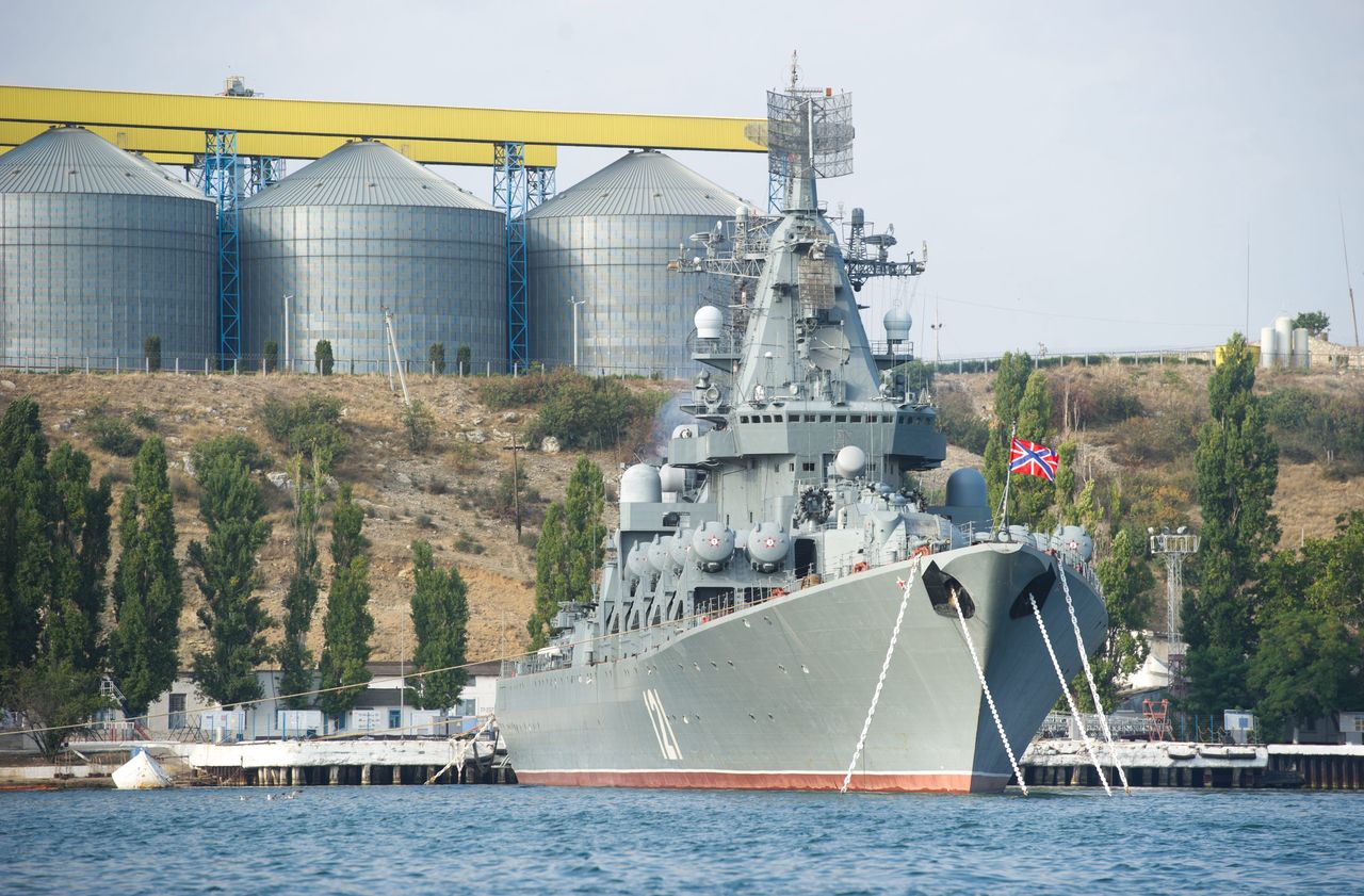 Tak wyglądała tragedia. Opublikowano nagranie ostatnich chwil "Moskwy"