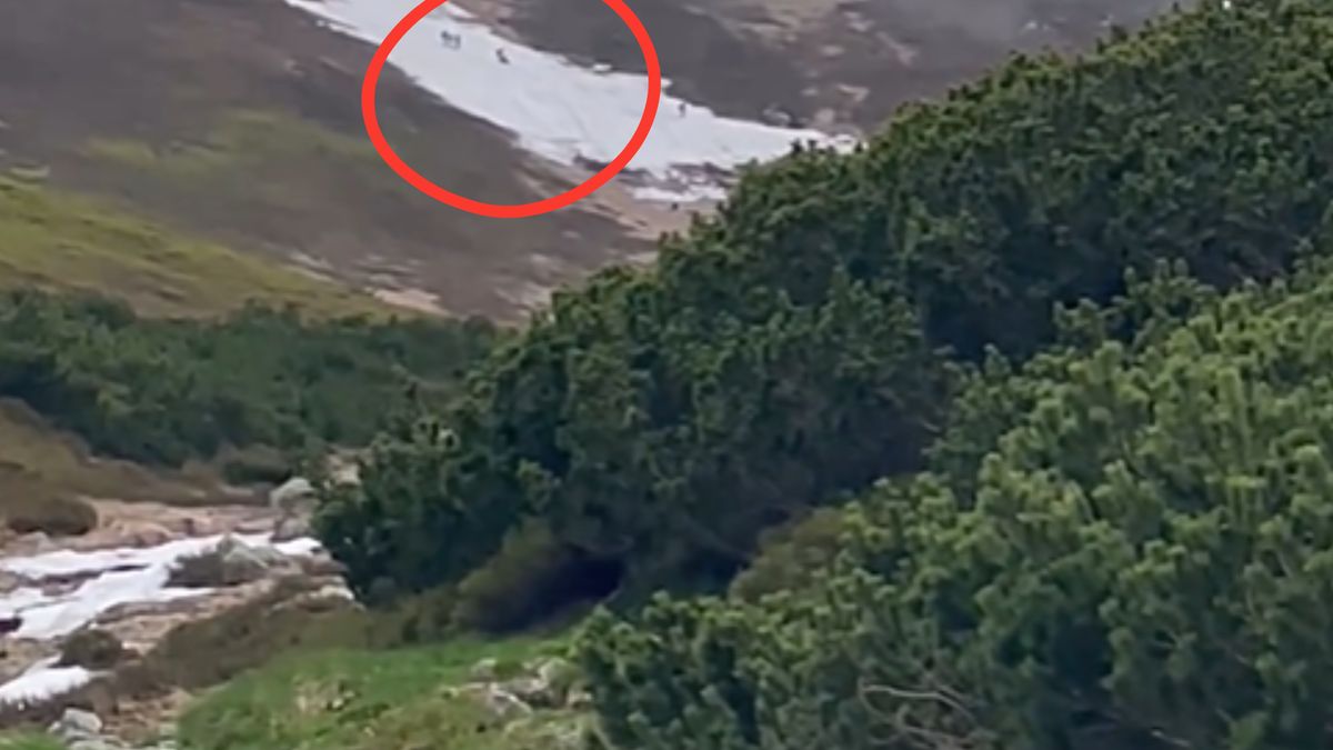 Turysta zjechał schodząc z Wołowca. Wszystko przez brak sprzętu