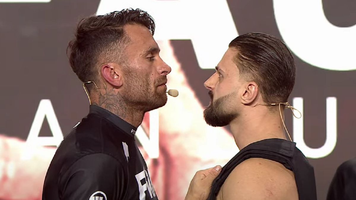 Na zdjęciu: Amadeusz Roślik i Arkadiusz Tańcula