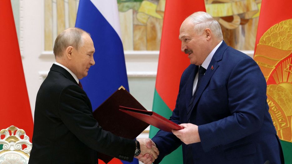 Spotkanie Putina i Łukaszenki