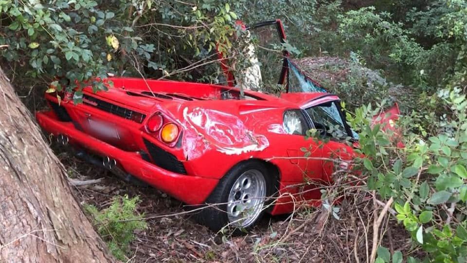 Rozbił wspaniałe Lamborghini Diablo niedługo po zakupie