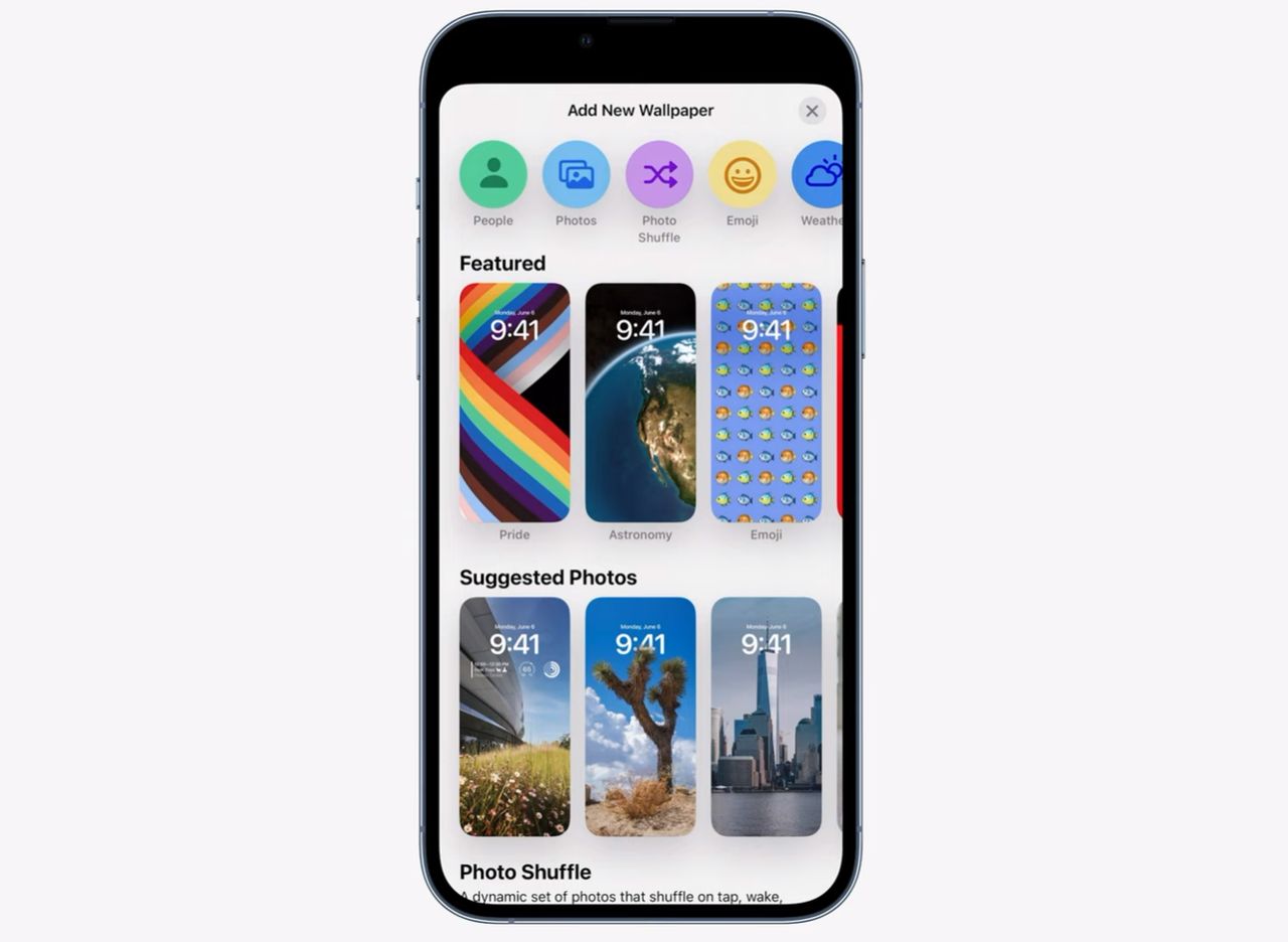 Zmiana na ekranie blokady w iOS 16