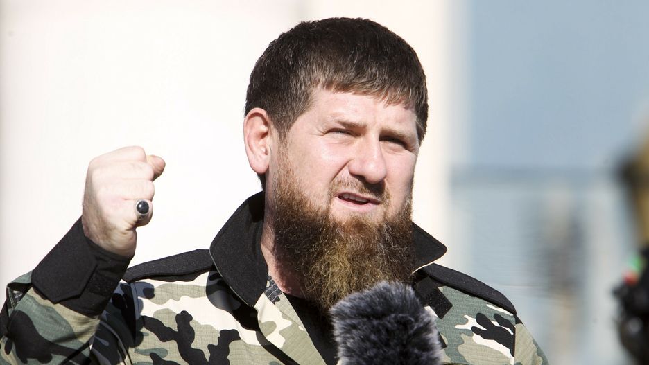 arch50
Ramzan Kadyrov, leader of the Russian province of Chechnya gestures speaking to about 10,000 troops in Chechnya's regional capital of Grozny, Russia, Tuesday, March 29, 2022. (AP Photo)
AP