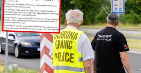 Groził wiceministrowi. Hejter współpracował z Ruchem Obrony Granic
