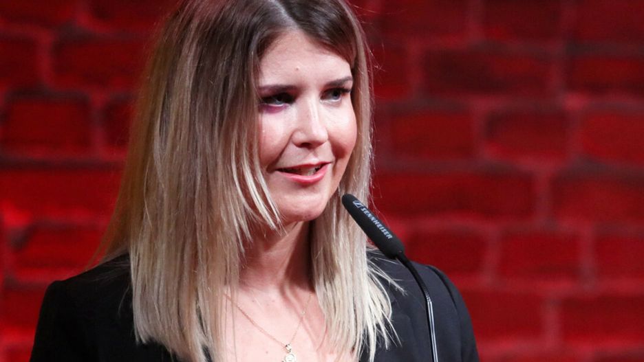 Janina Bąk na uroczystym wręczeniu Korony Równości 2021