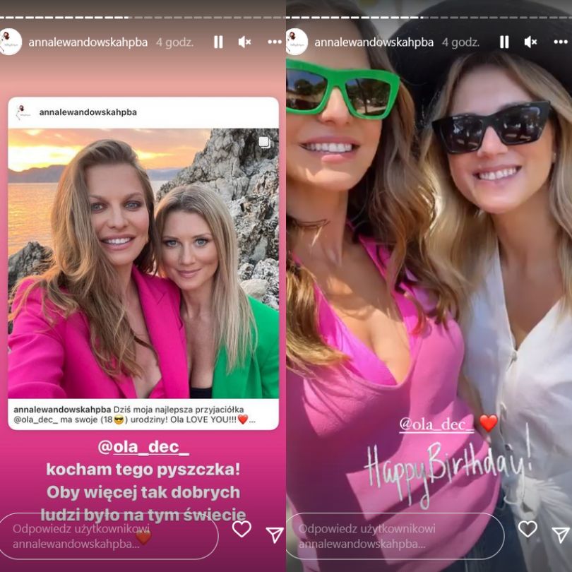 Anna Lewandowska świętuje urodziny przyjaciółki