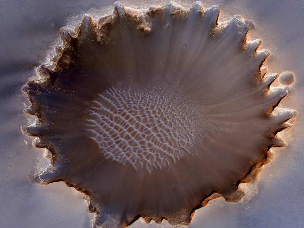 Najdziwniejsze i najbardziej interesujące zakątki Marsa