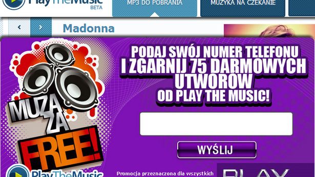 Play The Music - beta-testy serwisu z tanią muzyką 1