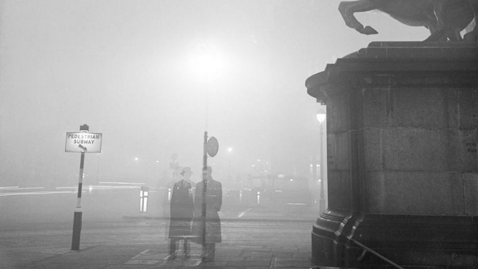 Smog doprowadził do środowiskowej katastrofy oraz śmierci tysięcy londyńczyków