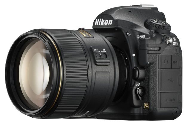 Nikon D850 bok