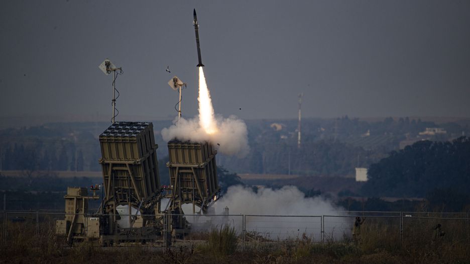 Iron Dome air systems fired against rockets launched from Gaza
SDEROT, ISRAEL - AUGUST 06: Some rockets fired from Gaza are intercepted in the air by Israel's air defence system Iron Dome, on August 06, 2022 in Sderot, Israel. Rockets launched from Gaza in response to Israeli airstrikes which killed at least 10 people. (Photo by Mostafa Alkharouf/Anadolu Agency via Getty Images)
Anadolu Agency
Gaza, Iron Dome, Sderot