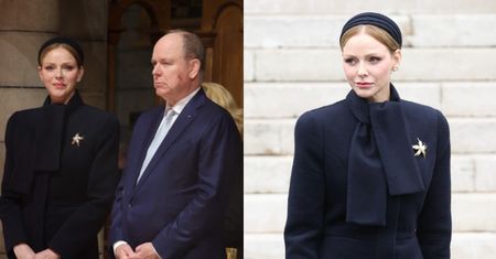 "Najsmutniejsza księżna świata" sili się na uśmiech podczas obchodów święta św. Dewoty (ZDJĘCIA)
