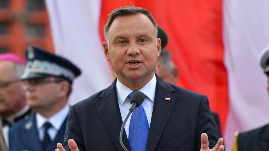 Andrzej Duda z wizyt? w Stra?y Granicznej05.09.2019 Koszalin Wizyta Prezydenta RP Andrzeja Dudy w Centralnym Osrodku Szkolenia Strazy Granicznej N/z Andrzej Duda Fot. Gerard/REPORTERGerard/Reporter