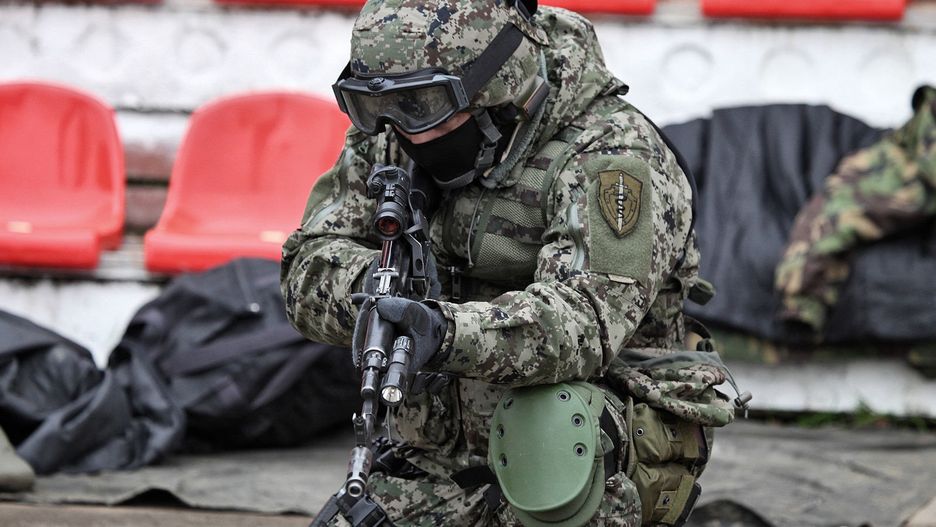 Czeczeńskie oddziały Rosgwardii przemieszczają się w kierunku granic Rosji i Ukrainy (Wikimedia Commons)