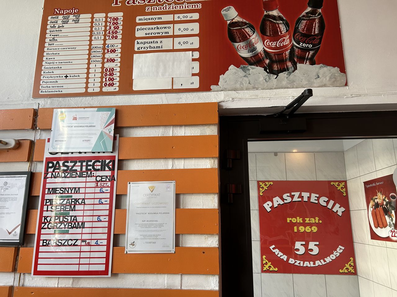 Bar Pasztecik i propozycje z menu