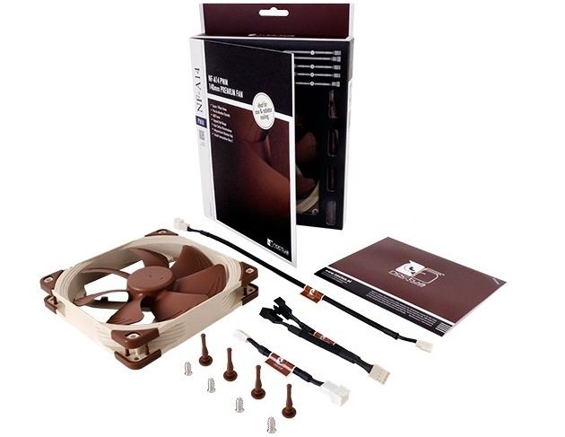 Noctua NF-A14 PWM wentylator zdjęcie wyposażenie