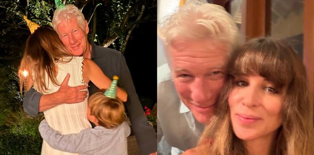 Richard Gere świętuje 77. urodziny w towarzystwie 34 LATA MŁODSZEJ żony i 6-letniego syna. Rodzinka jak z obrazka? (FOTO)