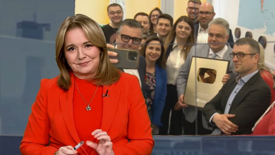 Danuta Holecka w "Dzisiaj" (10.05)