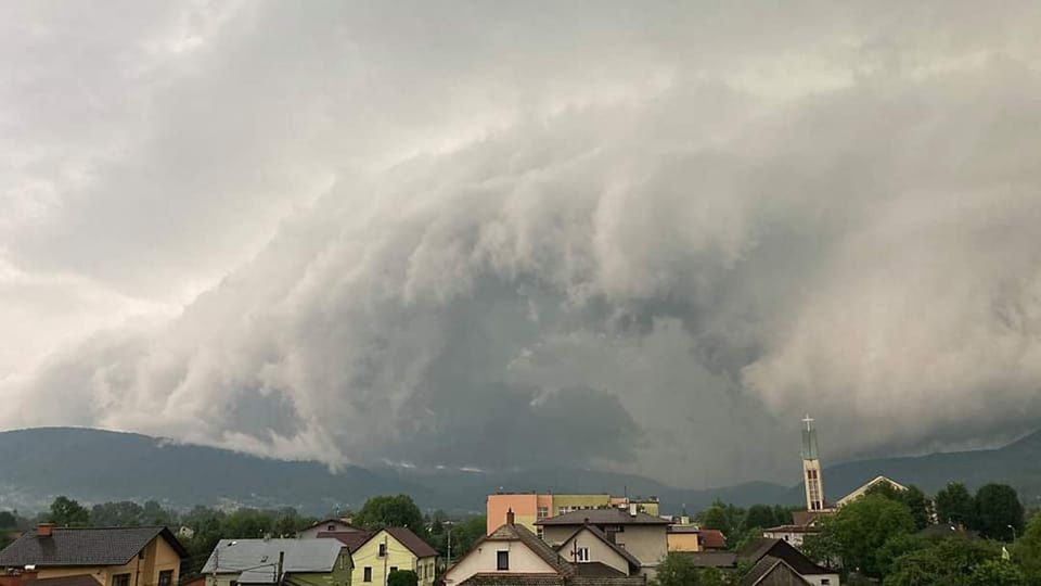 Śląskie. Nad Beskidami przetoczyły się potężne nawałnice.