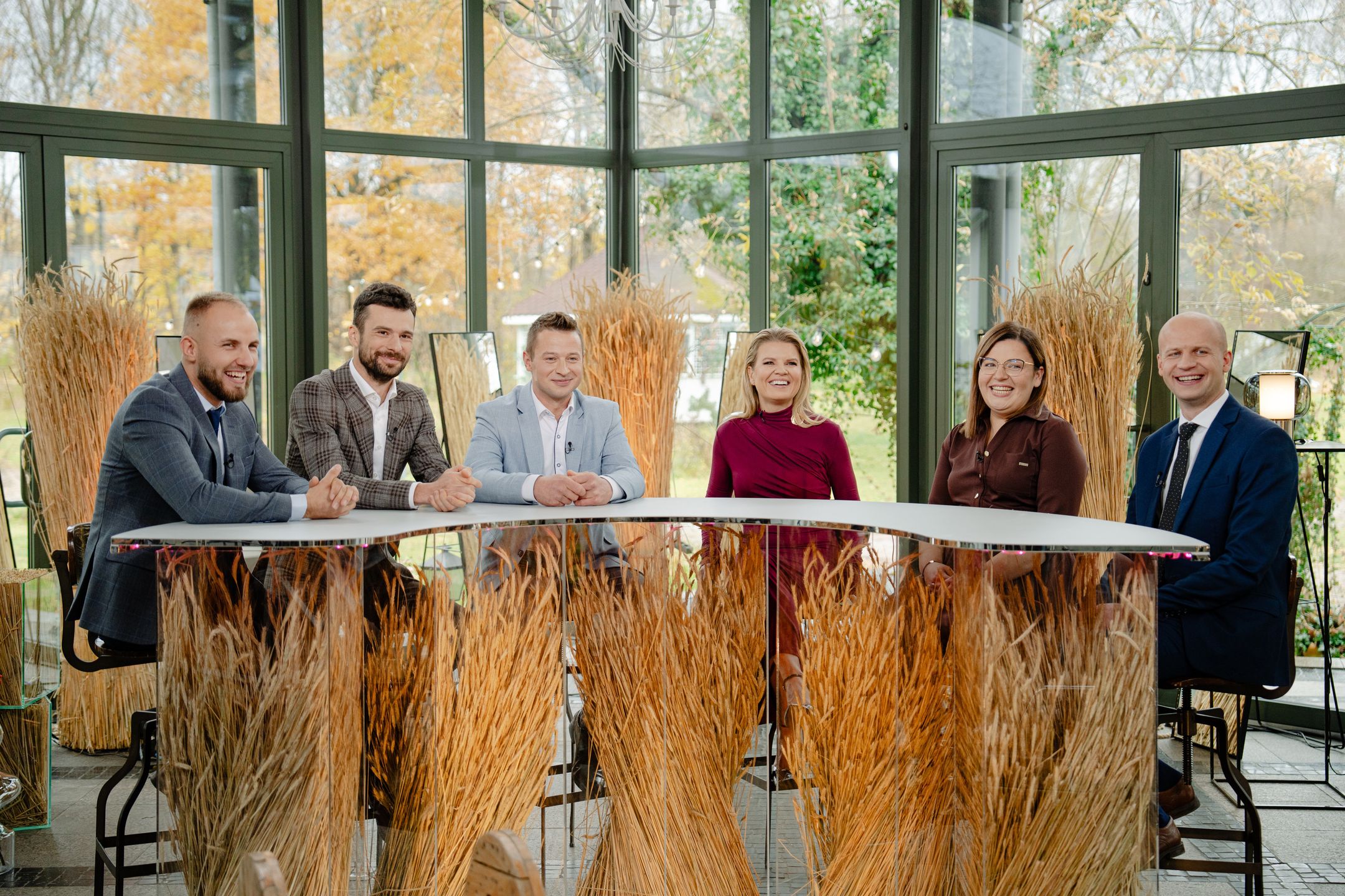 Uczestnicy programu "Rolnik szuka żony"