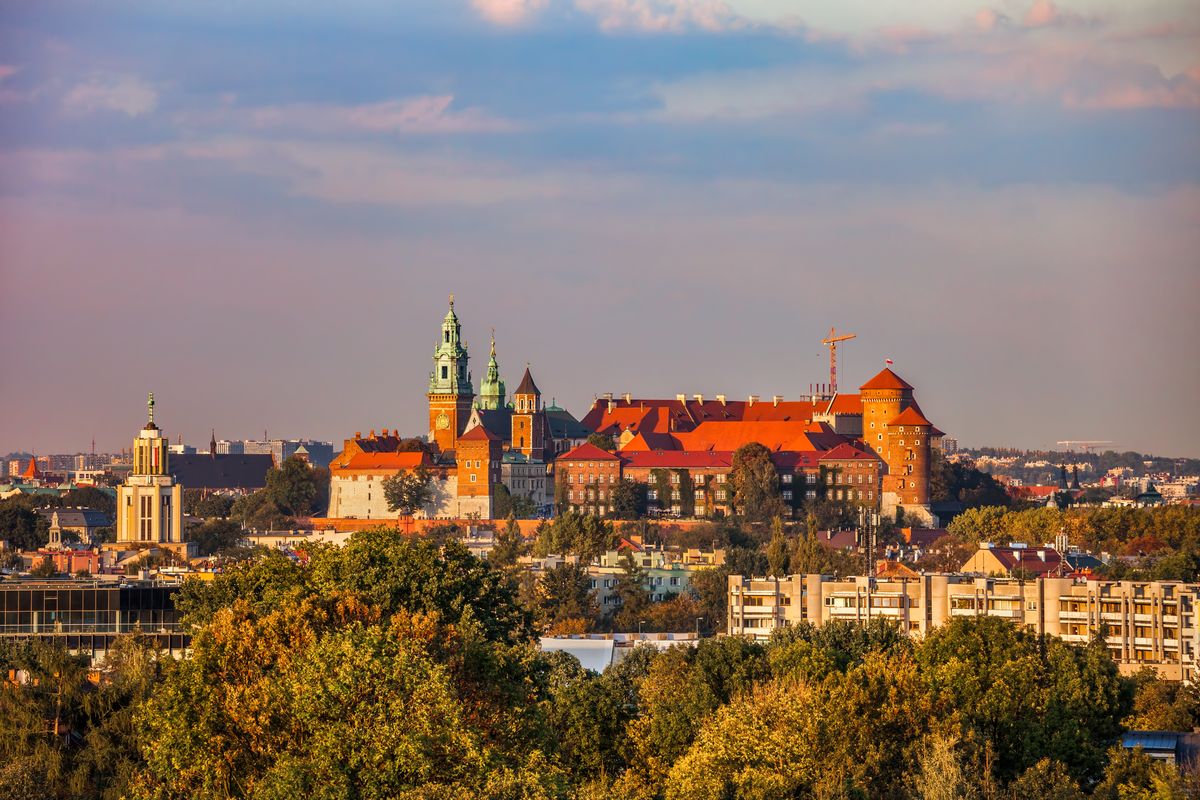 Wawel to jedno z najpopularniejszych miast turystycznych w Polsce 
