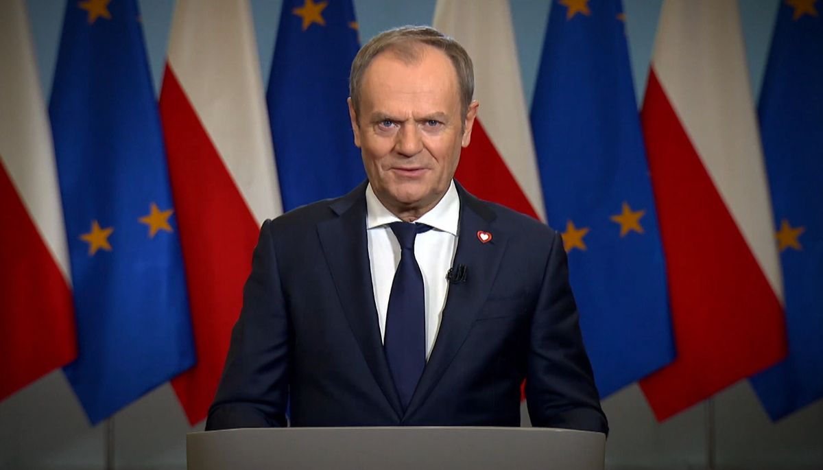 donald tusk, nowy rok, sylwester Orędzie noworoczne premiera Donalda Tuska. Transmisja na żywo