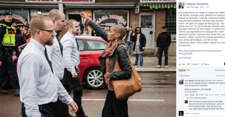 Jedna przeciwko 300 - zdjęcie, które stało się symbolem Szwecji