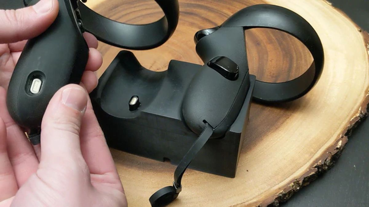 Kontrolery Oculus tylko z bateriami? Ten gadżet doda akumulatory ze stacją ładowania 1
