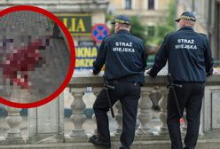 Chwile grozy strażników. Bezdomny z HIV i żółtaczką opryskał ich krwią