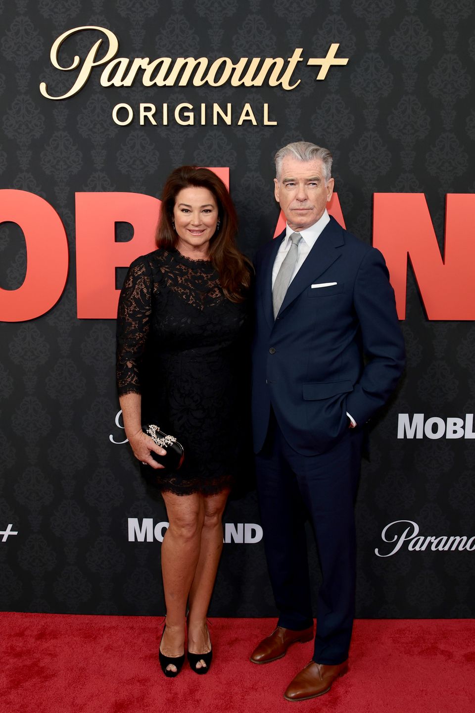  Keely Shaye Smith i Pierce Brosnan w 2025 roku