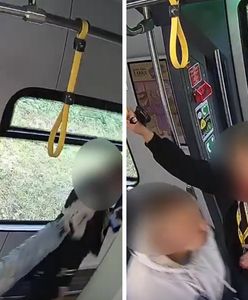 Brutalny atak w pociągu. Jest nagranie z kamery