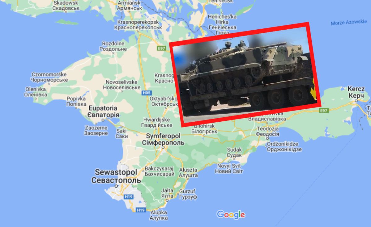 Ruch partyzancki Atesh monitoruje i przekazuje informacje o przemieszczaniu się rosyjskiego sprzętu na Krymie
